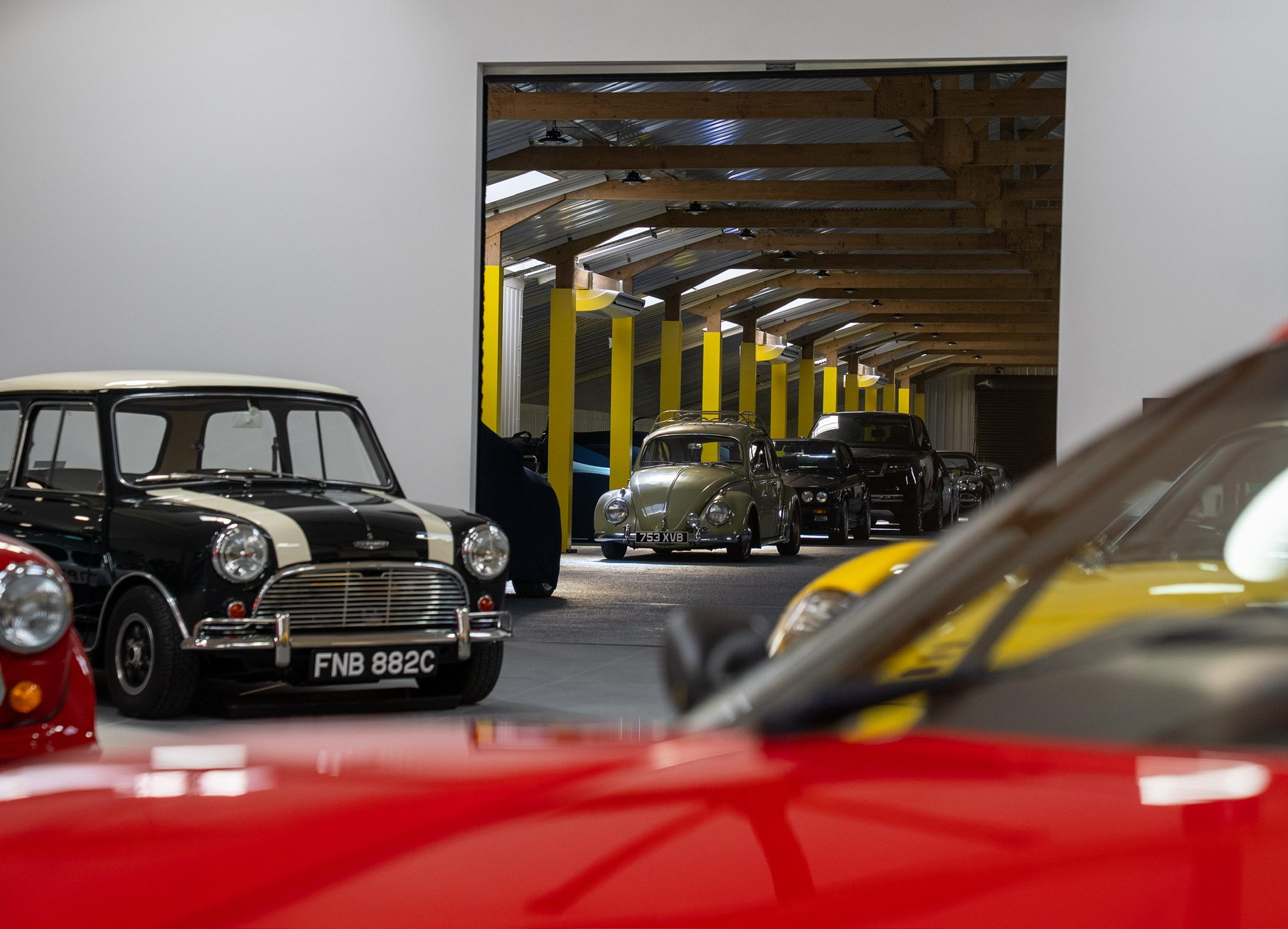 Pristine Vehicle Storage — interior facility